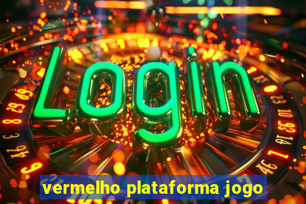 vermelho plataforma jogo